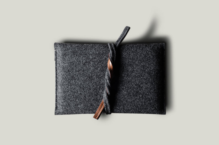 Notebook Wool Wrap . Classic
