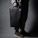 Folding Laptop Bag . Black Charcoal