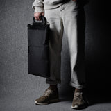 Folding Laptop Bag . Black Charcoal