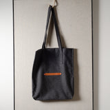 Grand sac fourre-tout Signature en laine. Classique