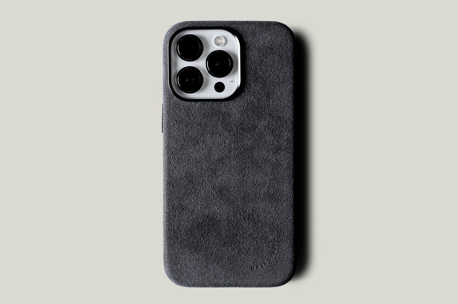 Fuzzy iPhone 14 Pro/Pro Max Cover . Dusty Black