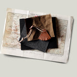 Kit de voyage Fly. Noir brunâtre, lot de 3