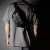 Closest Ally Leather Belt Bag . Coal