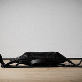 Closest Ally Leather Belt Bag . Coal