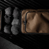 Kit de voyage Fly. Noir brunâtre, lot de 3