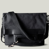 Folding Laptop Bag . Black Charcoal