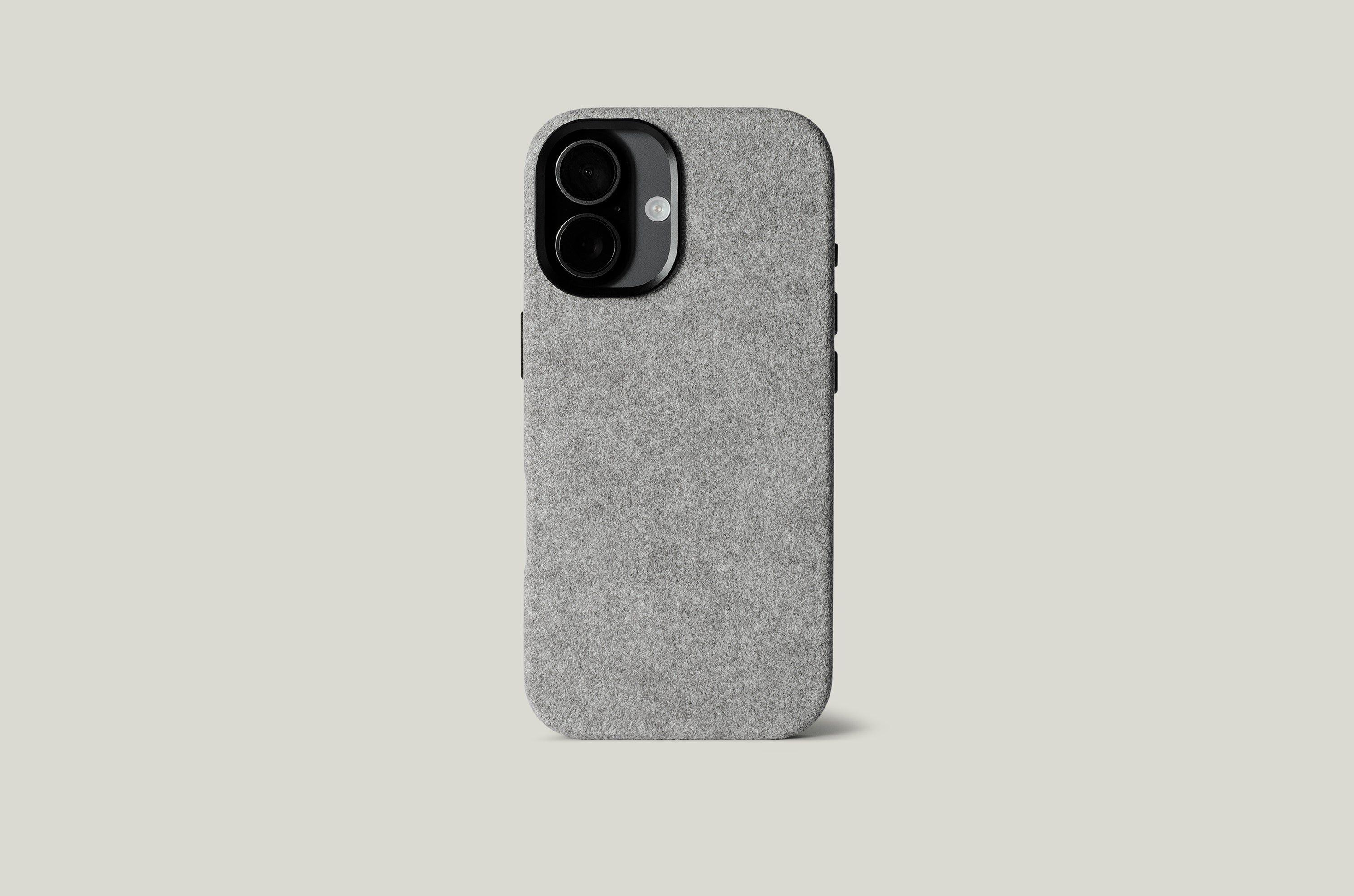 Fuzzy Alcantara iPhone 17 Cases