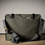 H Large Messenger Bag . Forest