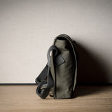 H Large Messenger Bag . Forest