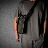 H Large Messenger Bag . Forest