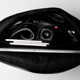 Sac messager décontracté. Gris cassé