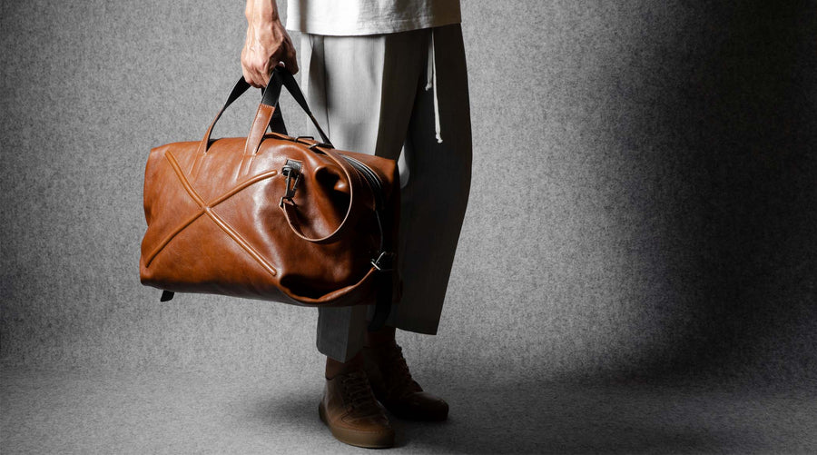Layover Holdall . Classic Leather