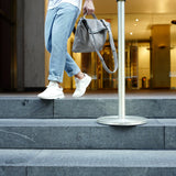 Sac messager décontracté. Gris cassé