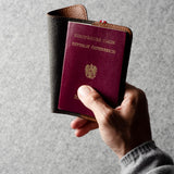 Protège-passeport de voyage. Classique