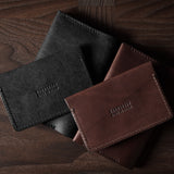 2 Trick Pony Card Wallet . Deep Brown