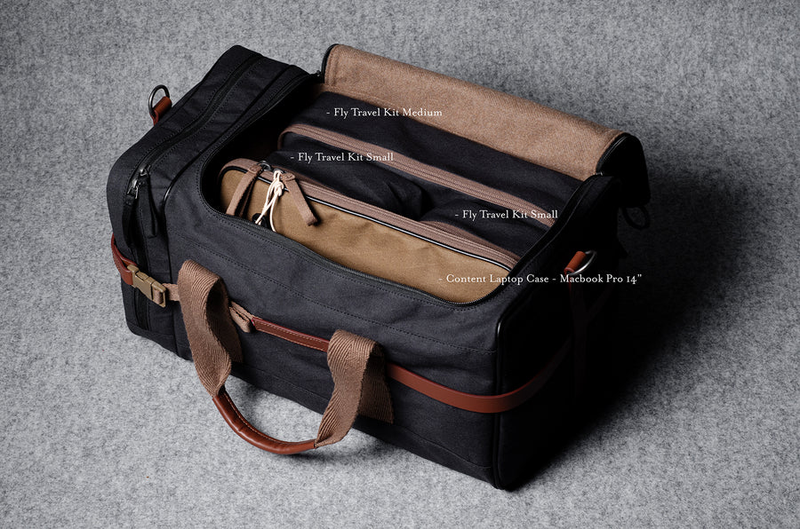 All Set Duffle Bag . Classic Charcoal