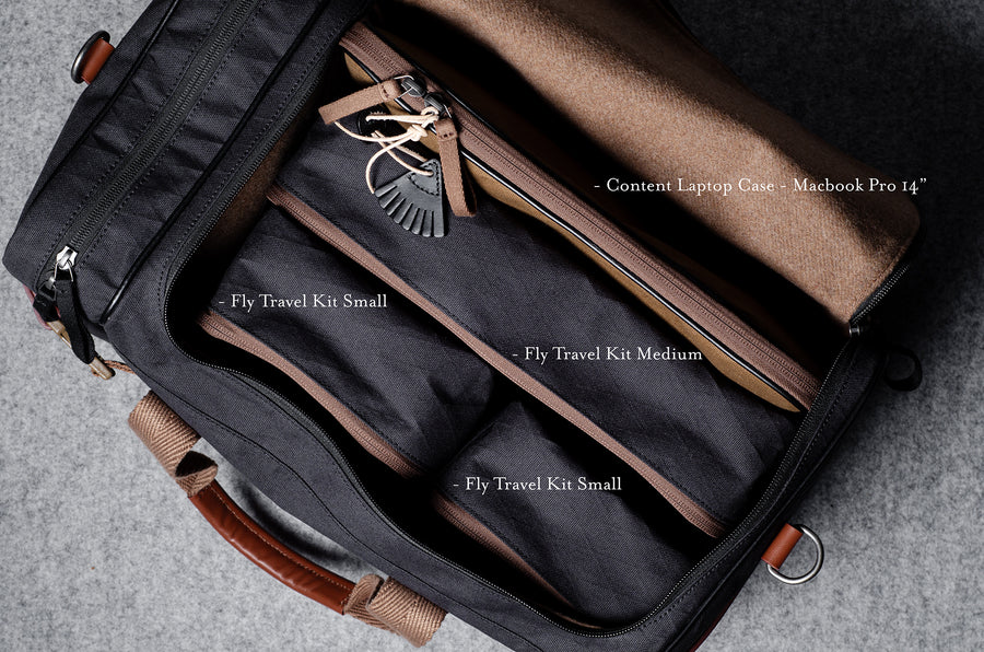 All Set Duffle Bag . Black Forest