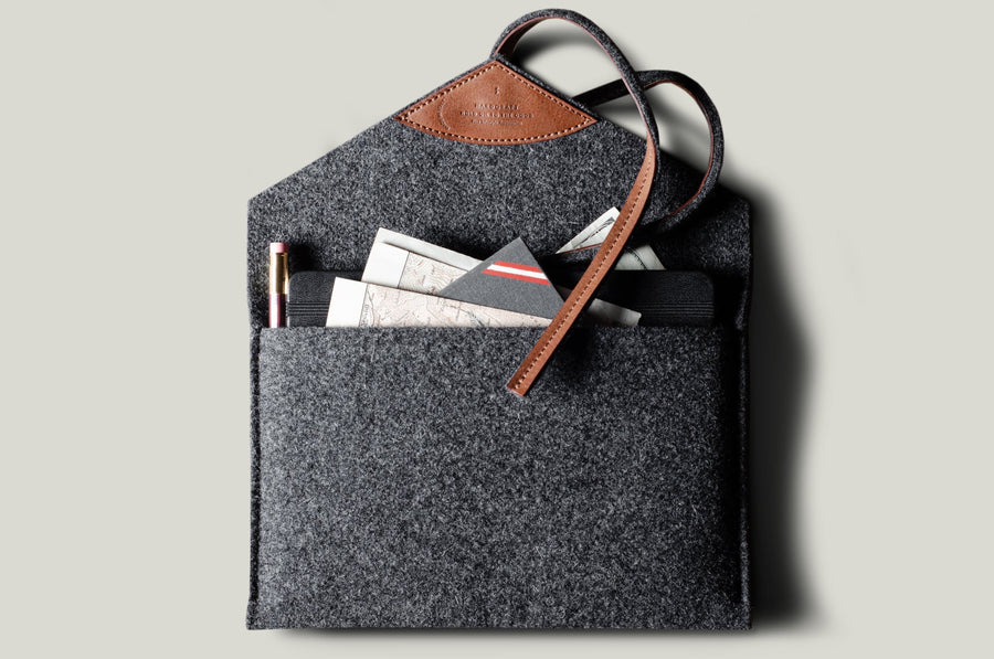 Notebook Wool Wrap . Classic