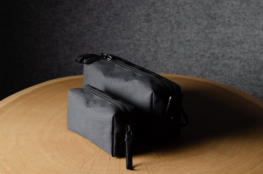 Trousse de toilette Duo Brothers. Anthracite
