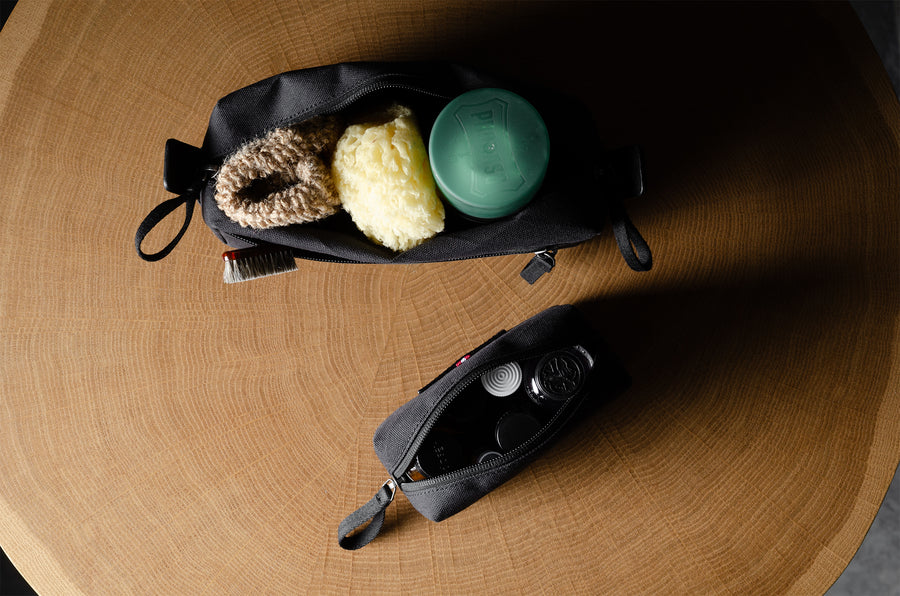 Trousse de toilette Duo Brothers. Anthracite