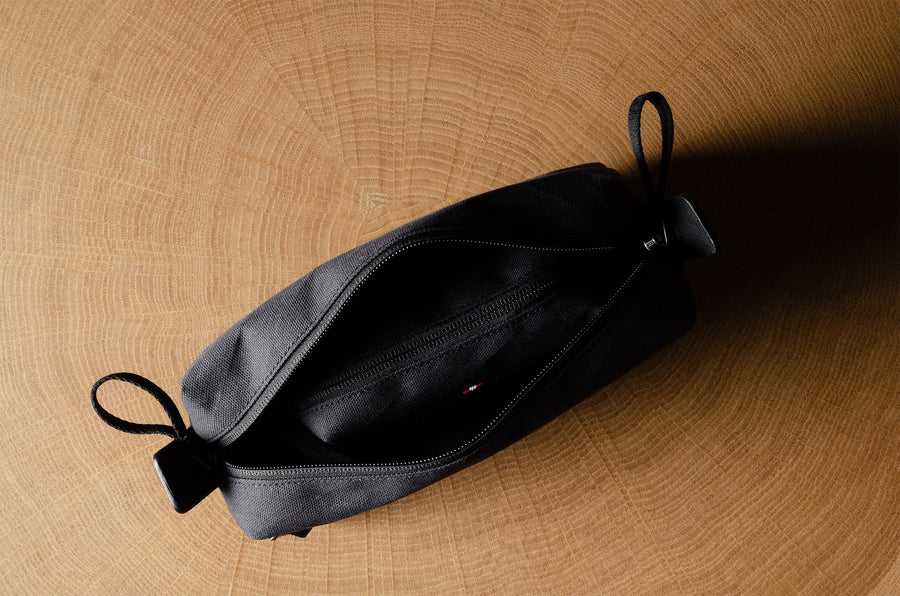 Brothers Dopp Kit Duo. Holzkohle