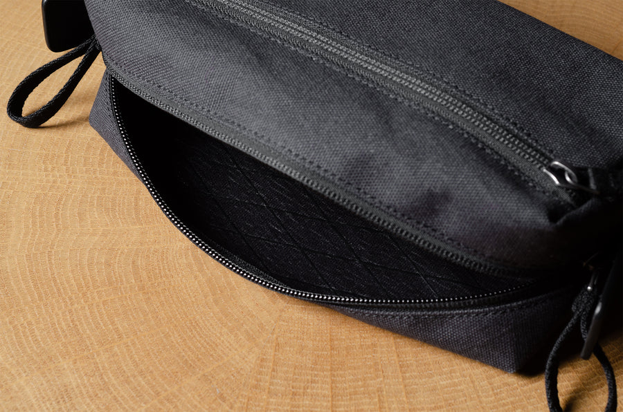 Trousse de toilette Duo Brothers. Anthracite