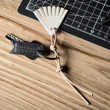 Colourcode Key Tag . Black White