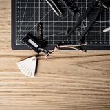 Colourcode Key Tag . Black White