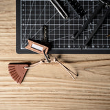 Colourcode Key Tag . Natural Brown