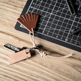 Colourcode Key Tag . Natural Brown
