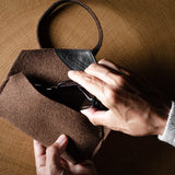 Eyewear Wool Wrap . Cocoa