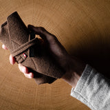 Eyewear Wool Wrap . Cocoa