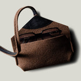 Eyewear Wool Wrap . Cocoa