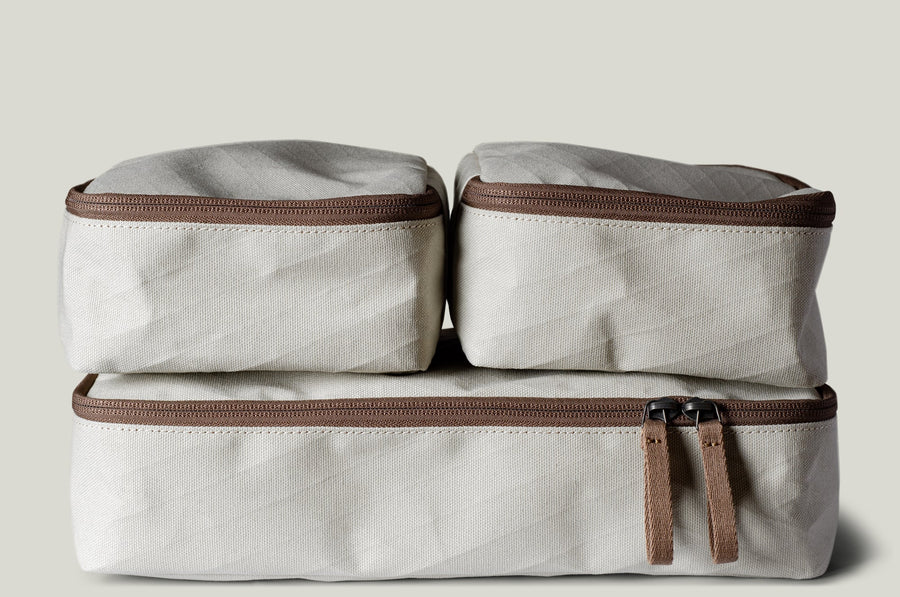 Kit de voyage Fly. Pack naturel de 3