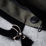 Folding Laptop Bag . Black Forest