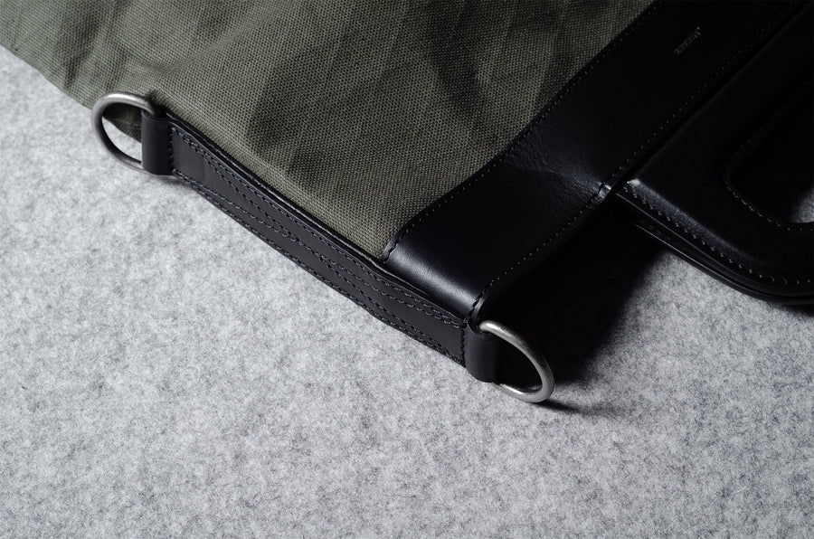 Folding Laptop Bag . Black Forest