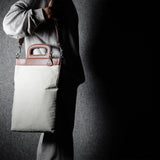 Folding Laptop Bag . Classic Natural