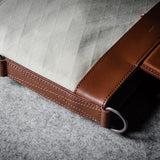 Folding Laptop Bag . Classic Natural