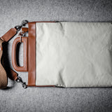 Folding Laptop Bag . Classic Natural