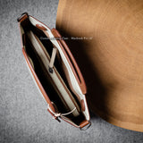 Folding Laptop Bag . Classic Natural