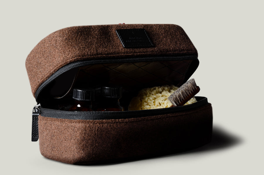 Full Disclosure Dopp Kit . Cocoa