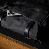 H Small Messenger Bag . Black Charcoal