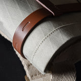 H Small Messenger Bag . Classic Natural