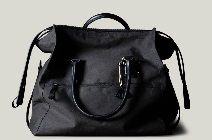 House Holdall . Black Charcoal