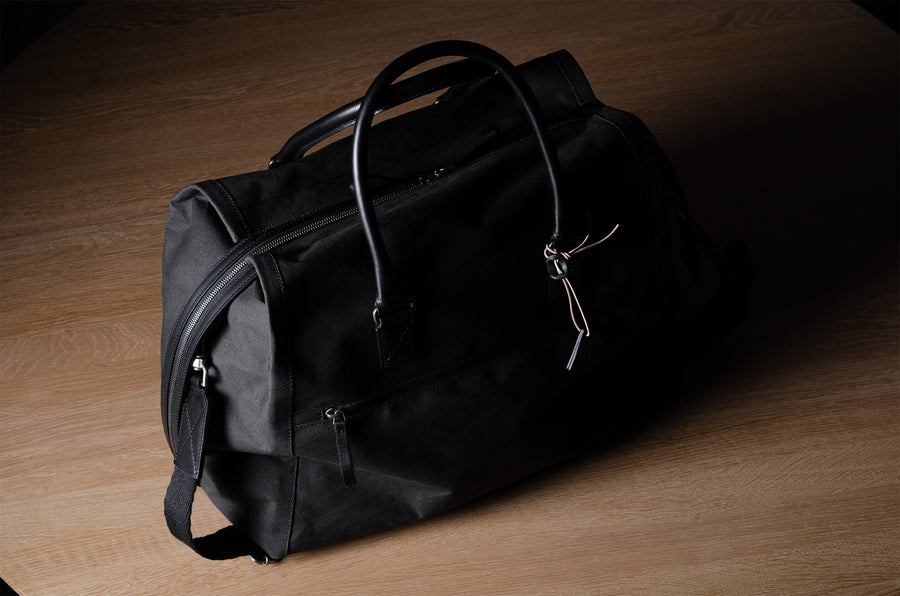 House Holdall . Black Charcoal