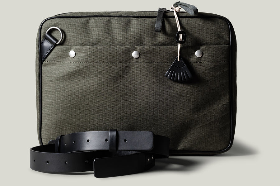 Richtige Laptoptasche. Wald