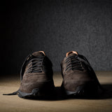 Baskets R1 en daim marron terre