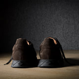 Baskets R1 en daim marron terre