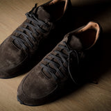 Baskets R1 en daim marron terre