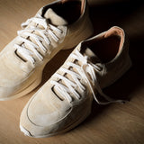 R1 Sneaker . Sand Wildleder